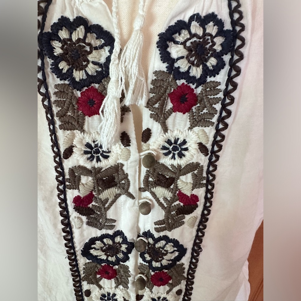Joie Boho Peasant Shirt - Picture 3 of 8